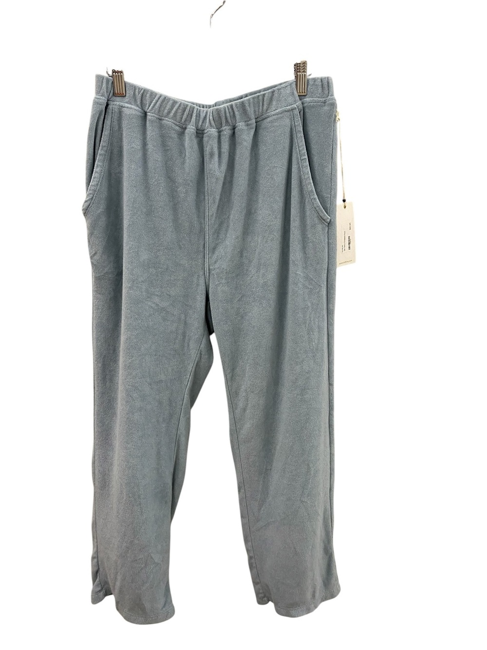 Dylan Cozy Fleece Joggers - Light Gray